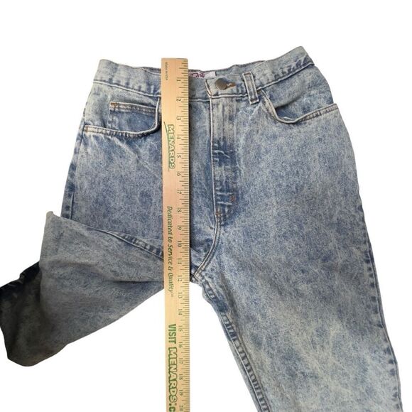 1980's acid wash Dirty Dancing brand bermuda high-waisted shorts 9/10 - Picture 15 of 15